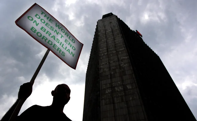 'Svet se ne konča na brazilski meji'. FOTO: Roman Šipić/Delo