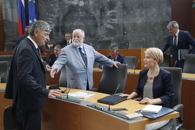 Peter Jožef Česnik (v sredini) upa, da se bodo zadeve v Brisbanu dobro končale. Foto Leon Vidic