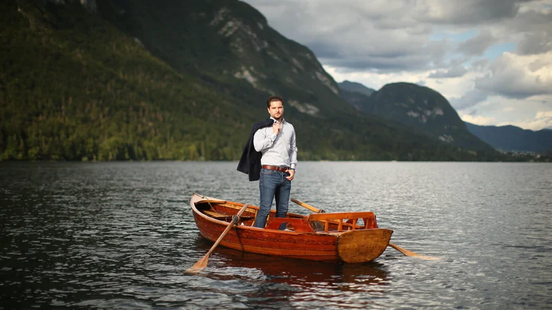 Fotografija: Damian Merlak je začetnik najuspešnejše slovenske zgodbe v svetu kriptovalut. FOTO: Jure Eržen