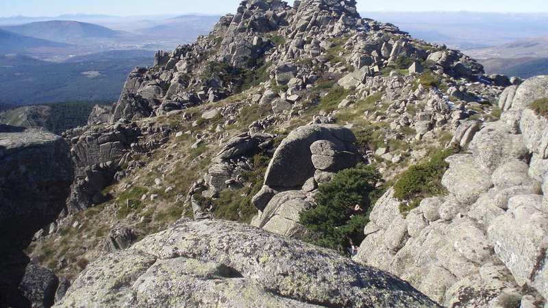 Fotografija: Vrh gore La Peñota, kjer so našli pogrešano. FOTO: Wikipedia