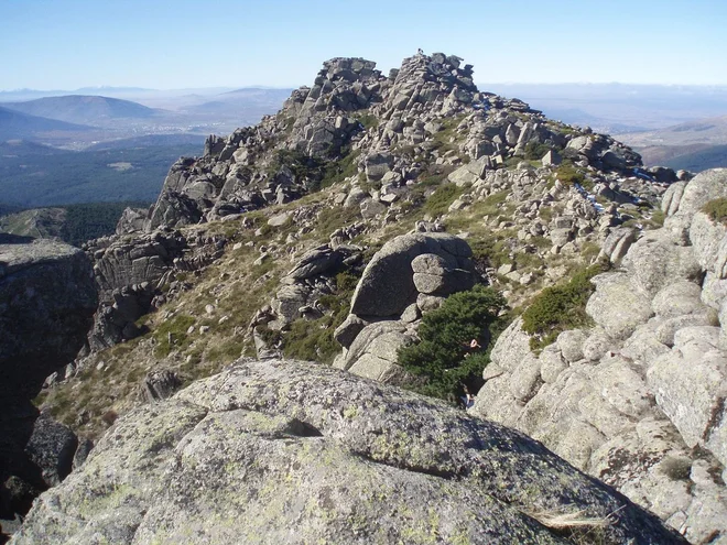 Vrh gore&nbsp;La Peñota, kjer so našli pogrešano. FOTO: Wikipedia