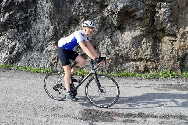 Igorjevi zadnji metri do jezera Cancano. Foto:Dušan Dundek