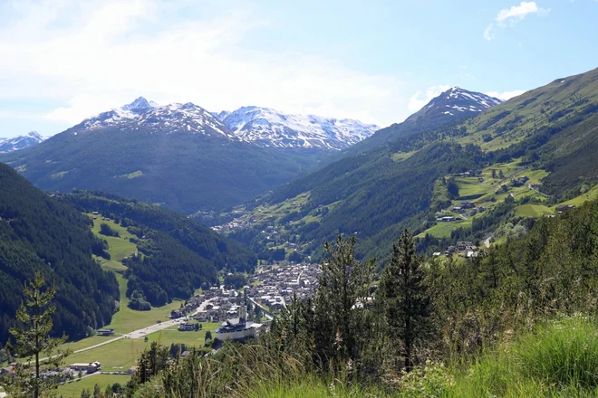 Pogled na Bormio. Foto: Dušan Dundek