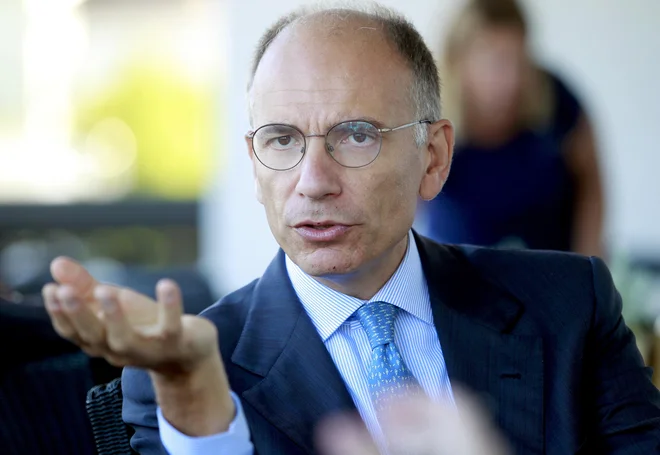 Enrico Letta, po izobrazbi politolog, je vodil italijansko vlado med letoma 2013 in 2014. Foto Roman Šipić
