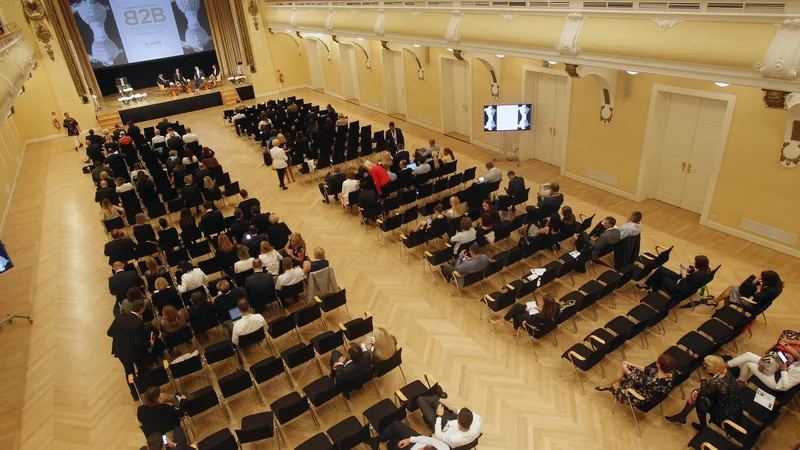 Gorazd Čibej direktor agencije za zavarovalni nadzor na Zavarovalniki konferenci B2B v dvorani Union. V Ljubljani 6.6.2019[Gorazd Čibej.zavarovalni nadzor.zavarovalnitvo.Ljubljana]