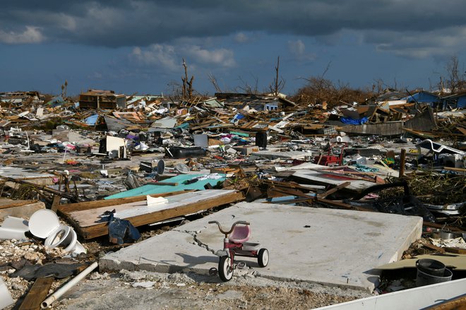 Na Bahamih je Dorian rušil vse pred seboj. FOTO: Loren Elliott/Reuters