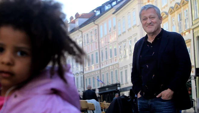 Dragan Velikić: &raquo;Ne verjamem v stereotip o nekakšni slovanski duši, ki naj bi bila v čustvenem pogledu nad germansko.&laquo; Foto Blaž Samec