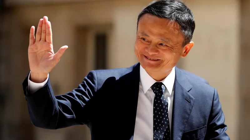 Fotografija: Jack Ma je ustanovil spletno trgovino Alibaba leta 1999. FOTO: Charles Platiau/Reuters