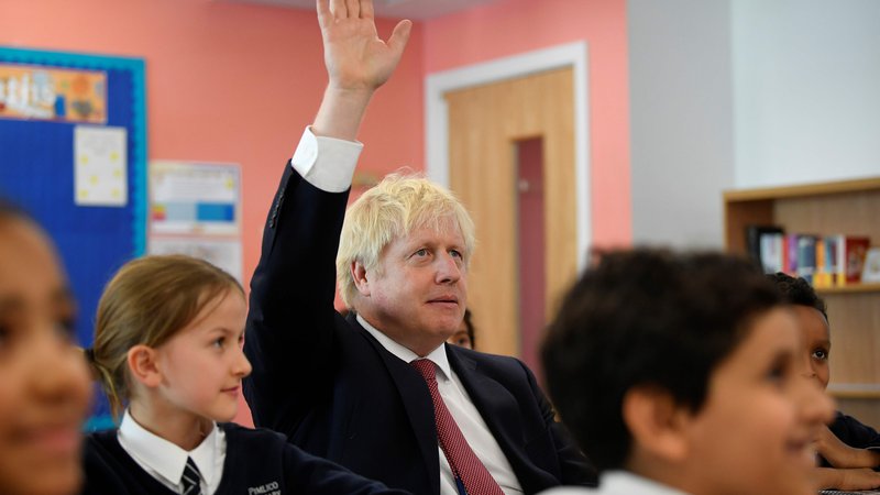 Fotografija: Boris Johnson je svojim podpornikom zagotovil, da v nobenem primeru ne namerava zaprositi za nov odlog Foto: Afp