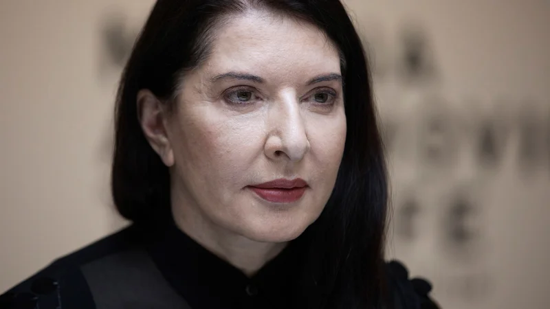 Fotografija: »Umetniško delo morate vzeti kot vprašanje življenja in smrti,« pravi Marina Abramović. Foto Reuters