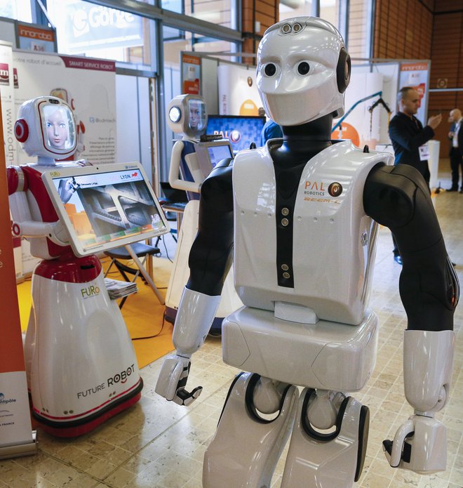 Roboti nam bodo v pomoč. Foto Robert Pratta Reuters