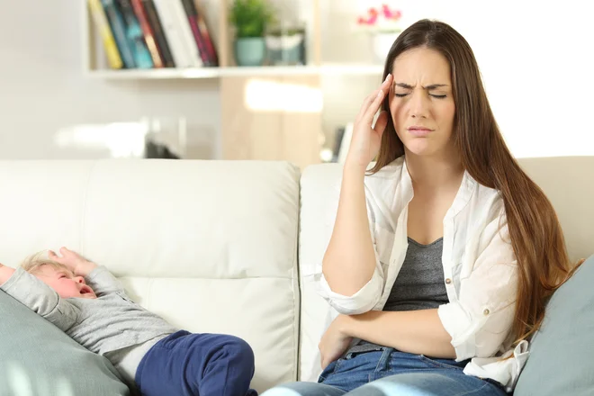 Pri vzgoji je potrebna velika gora vztrajnosti, je pa lepo, da smo utrujeni od vzgoje, ki zaleže in je učinkovita. Foto Shutterstock