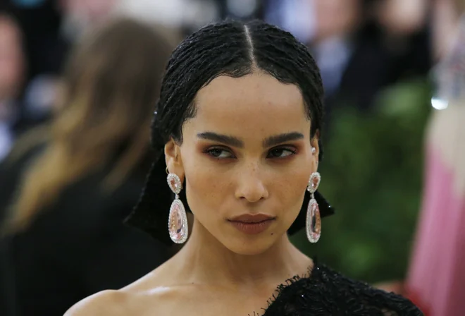 Zoe Kravitz ima na instagramu štiri milijone sledilcev, dvakrat več kot njen oče Lenny. FOTO. Reuters