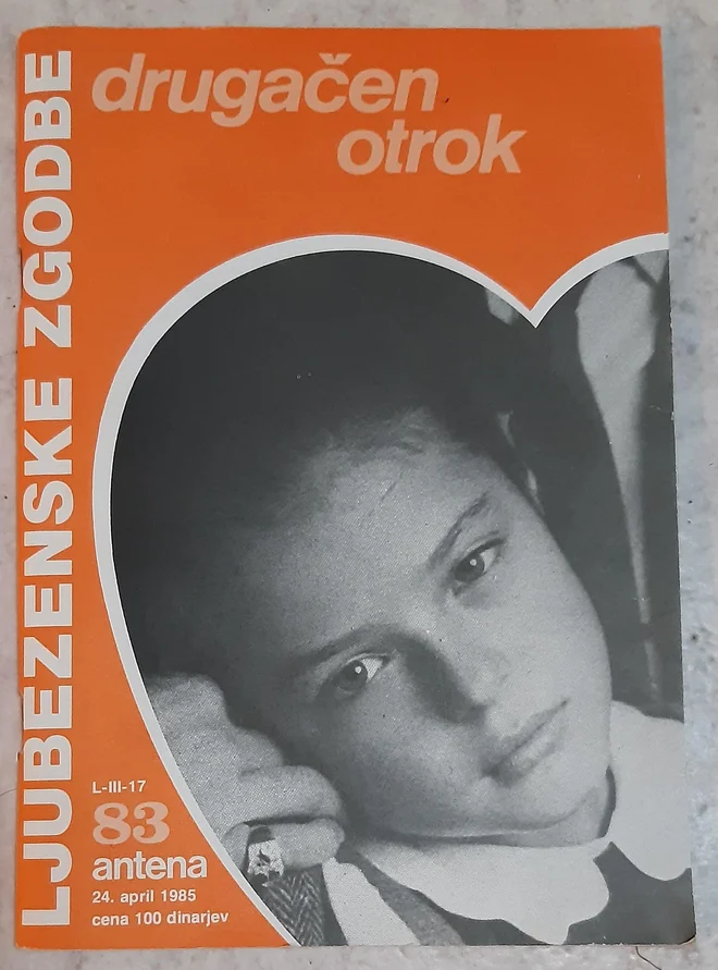 Posebna izdaja Anteninih Ljubezenskih zgodb iz leta 1985, v kateri je Desina zgodba na naslovnici. To je izbrskal Igor. »Skrbim za arhiv, ki ga doslej ni bilo, in vse, kar mi pride pod roko, shranim. Ljudje si tako malo lažje predstavljajo, kako je