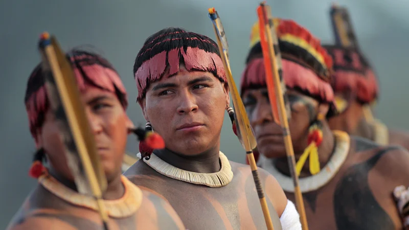 Fotografija: Za Darcyja Ribeiro so domorodna ljudstva (na fotografiji Yawalapiti) predstavljala neodtujljive »korenine brazilske nacije«. FOTO: Reuters