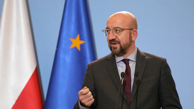 Fotografija: Charles Michel, star 43 let, po Evropi ni posebno znan politik. Foto: Reuters