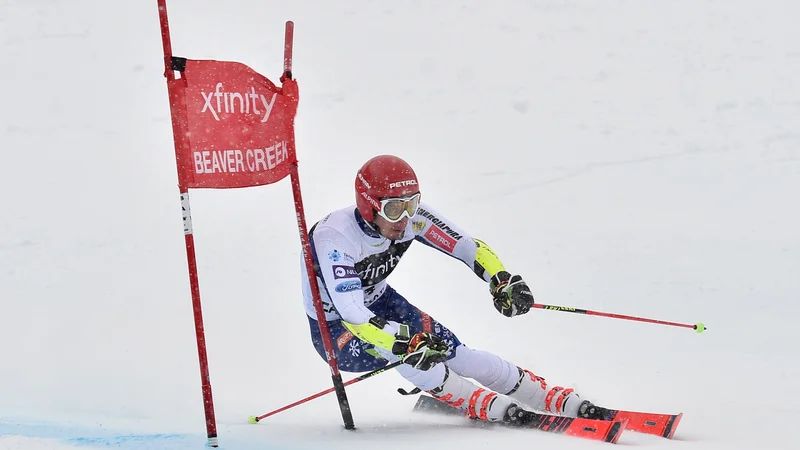 Fotografija: Žan Kranjec se je prvi podal na prvo progo, na koncu je bil četrti. FOTO: Usa Today Sports