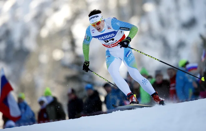 Miha Šimenc bi rad tudi v Planici nadaljeval svojo bero točk za svetovni pokal. FOTO: Matej Družnik/Delo