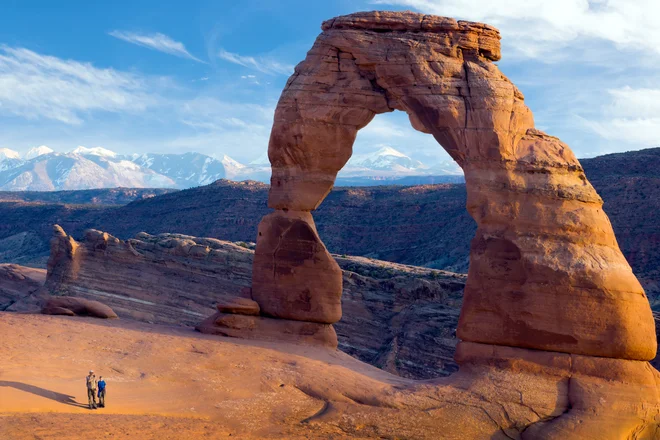 Skalnati loki v narodnem parku Arches so brez konkurence. FOTO: Shutterstock