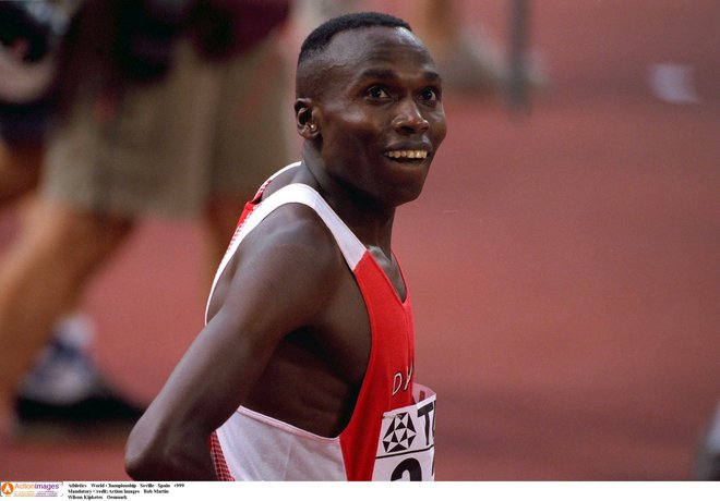 Kenijski tekač Wilson Kipketer je največje uspehe dosegal pod dansko zastavo. Med letoma 1997 in 2010 je bil svetovni rekorder v teku na 800 metrov, na tej razdalji je še vedno svetovni rekorder v dvorani, trikrat je postal svetovni prvak, olimpijskega zlata pa ni nikoli osvojil. FOTO: Reuters