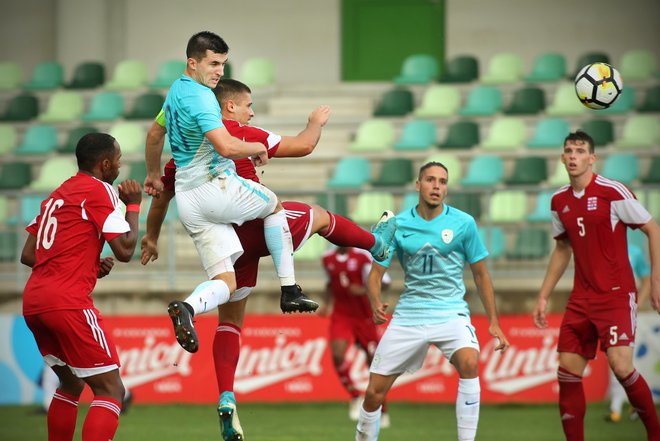 Alen Ožbolt je bil s tremi goli najboljši strelec v slovenski reprezentanci U21.
