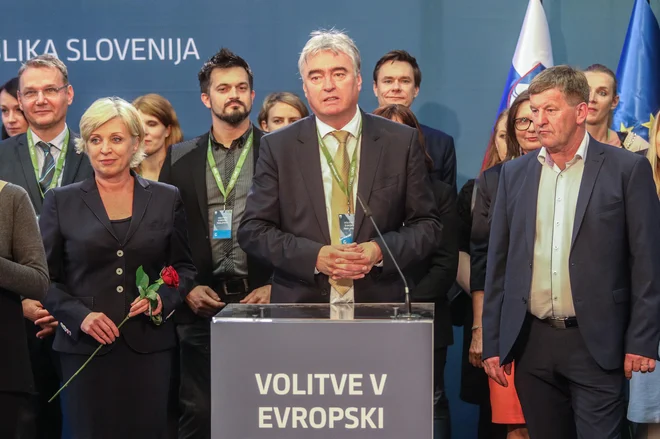 Evropski poslanec EPP/SDS Milan Zver je stopil v bran novemu predlogu medijske zakonodaje. Foto: Voranc Vogel/Delo
