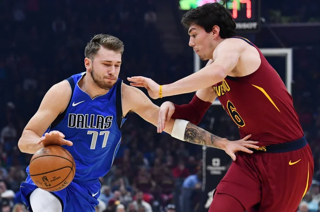 Luka Dončić je eden od treh Slovencev v Orlandu. FOTO: USA Today Sports