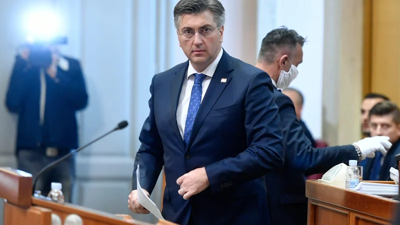 Fotografija: Nova vlada Andreja Plenkovića bo imela 16 ministrstev, štiri manj kot prejšnja. Foto Goran Mehkek/Cropix