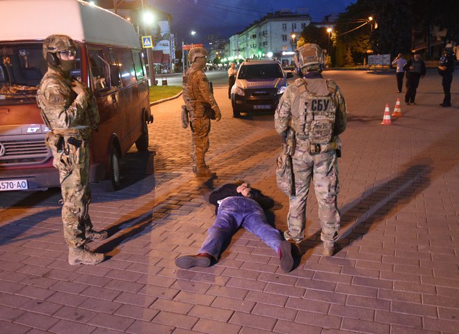 Ugrabitelja je prijela policija. FOTO: Jurij Djačišijn/AFP