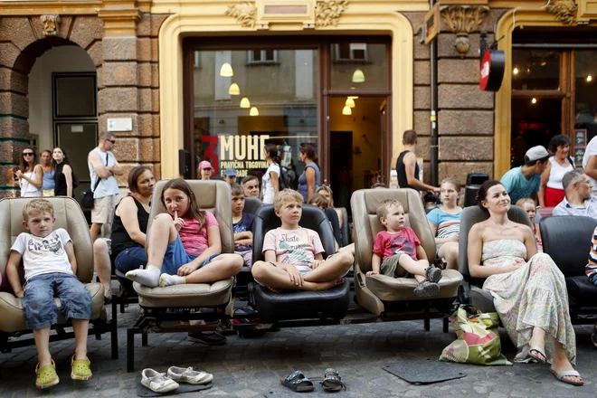 Na festivalu je kar nekaj dogodkov, ki so namenjeni najmlajšim. FOTO: Uroš Hočevar