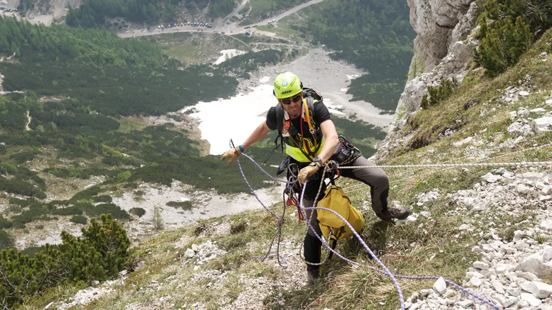 Fotografija: Obvladovalec vrvne tehnike. FOTO: osebni arhiv