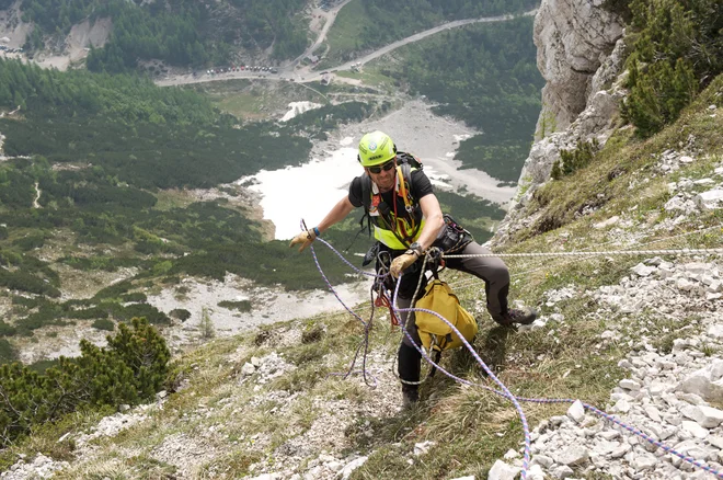 Obvladovalec vrvne tehnike. FOTO: osebni arhiv