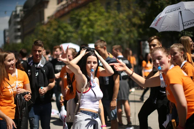 Letos sta odpadli tudi maturantski parada in četvorka. FOTO: Jure Eržen/Delo