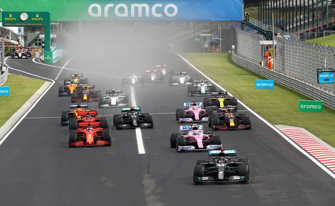 Sezona v formul1 1 postaja vse bolj normalna. FOTO: Mark Thompson/Reuters