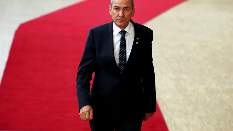 Fotografija: Janez Janša. FOTO: Francisco Seco/Reuters