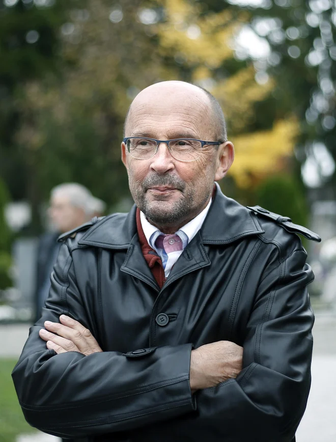 Jože Dežman: Nad knjigo smo lahko resno zaskrbljeni. Foto Blaž Samec