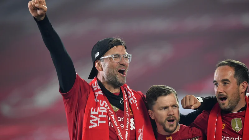 Fotografija: Jürgen Klopp ima veliko razlogov za slavje. FOTO: Reuters