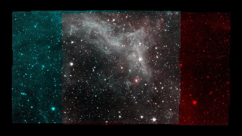 Fotografija: Meglica Kalifornija, ki leži okoli 1000 svetlobnih let od Zemlje. To je zadnji posnetek, ki ga je naredil Nasin vesoljski teleskop Spitzer, ki so ga upokojili 30. januarja letos. FOTO: Nasa