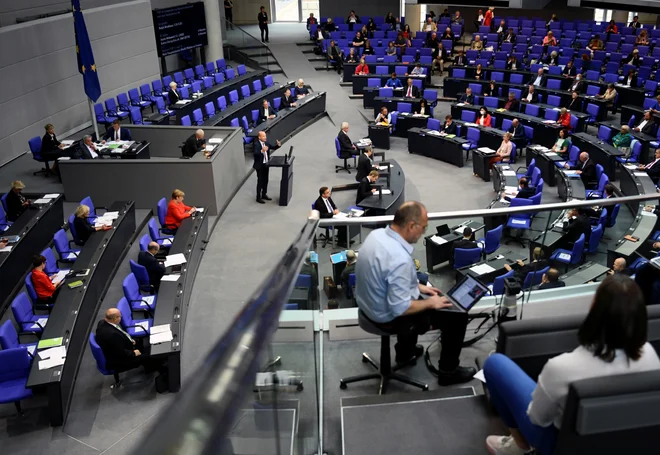 Zdravstvena kriza nobeni nemški stranki ni koristila bolj kot CDU in nobenemu politiku bolj kot kanclerki Angeli Merkel.<br />
Foto Annegret Hilse/Reuters