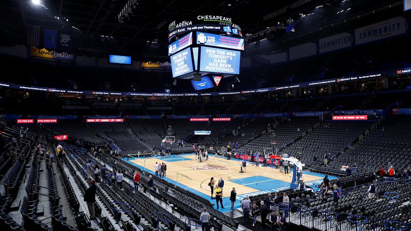 Fotografija: Ligo NBA so prekinili 11. marca. FOTO: Reuters