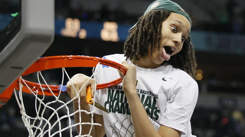 Fotografija: Brittney Griner je športnica, o kateri je Faganova bržčas napisala največ prispevkov. FOTO: Rick Wilking/Reuters