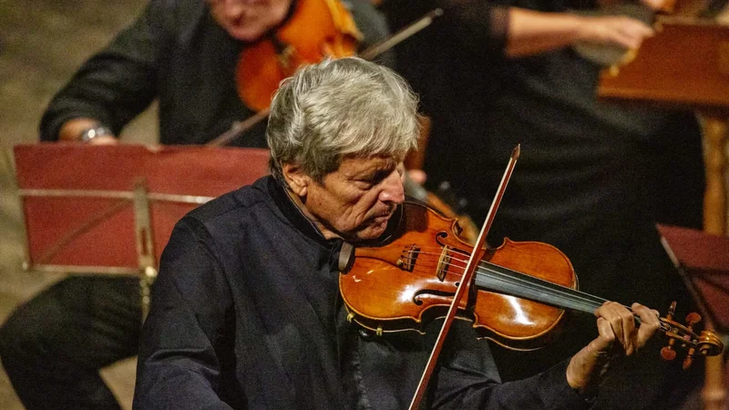 Fotografija: Uto Ughi velja za največjega italijanskega še živečega violinista. Foto Facebook