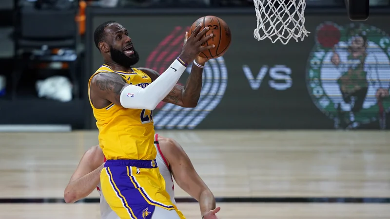 Fotografija: Tudi LeBron James je bil nemočen v dvoboju s Torontom. FOTO: Ashley Landis/Usa Today Sports