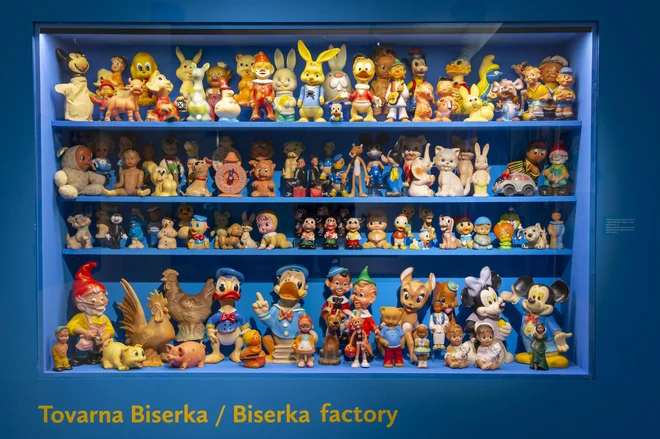 Zagrebška tovarna Biserka je bila prepoznavna po likih iz filmov Walta Disneyja. FOTO: Blaž Verbič/SEM