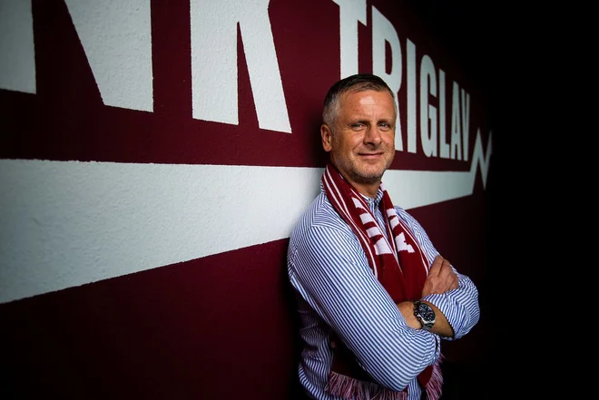 Damjan Gajser je prevzel Triglav. FOTO: NK Triglav Kranj/Sportida