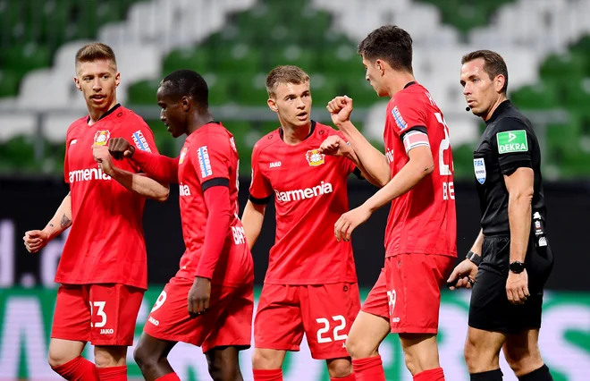 Bayer Leverkusen je izgubil finale nemškega pokala proti Bayernu. FOTO: Stuart Franklin/Reuters