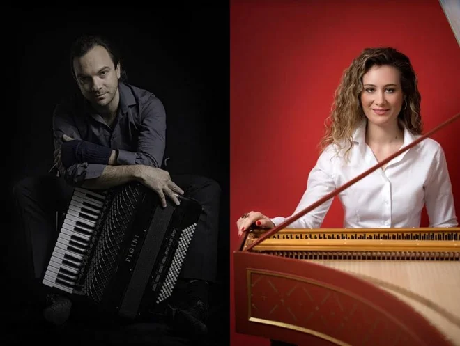 Duo Marko Hatlak in Eva Dolinšek Foto Arhiv Imago Sloveniae
