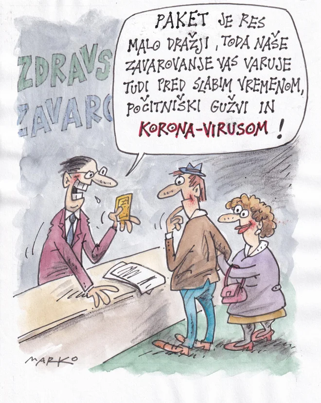 Karikatura: Marko Kočevar