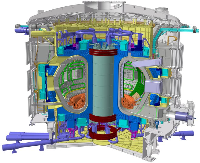Eksperimentalni fuzijski reaktor Vir: ITER Foto Press Release