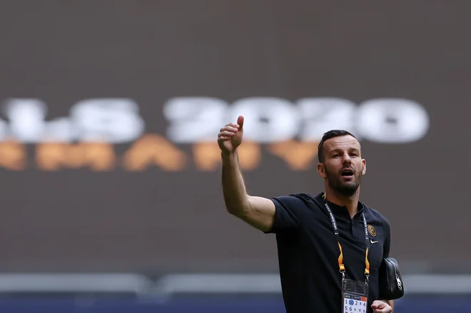 Samir Handanovič je zadnji slovenski up v evropski ligi. FOTO: Lars Baron/AFP